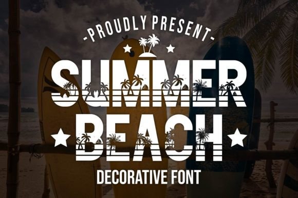 Summer Beach Font