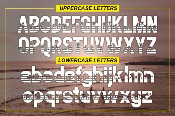 Summer Beach Font - Image 8
