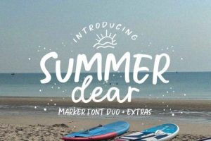 Summer Dear Font