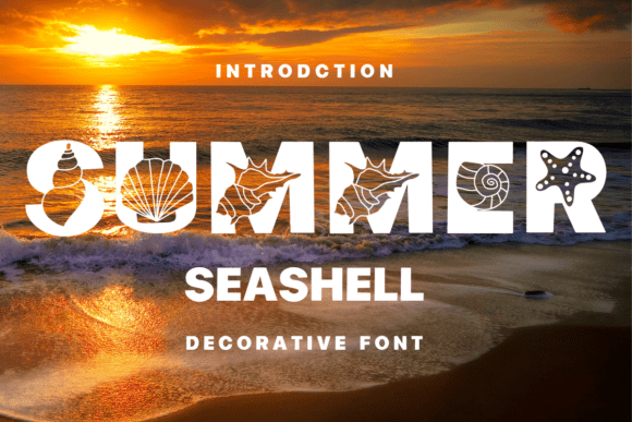 Summer Seashell Font