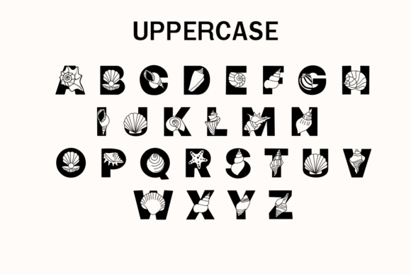 Summer Seashell Font - Image 3