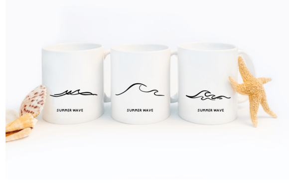 Summer Wave Line Art Font - Image 8