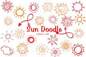Sun Doodle Font