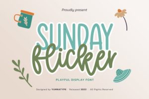 Sunday Flicker Font