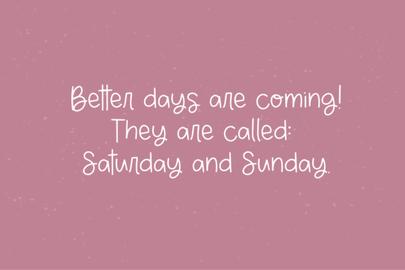 Sunday Morning Font - Image 2
