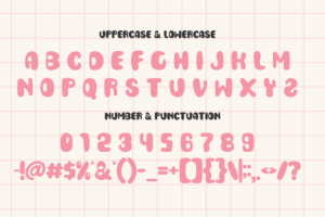 Alternative view of Sunday School Font