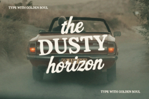 Alternative view of Sundown Gazette Duo Font