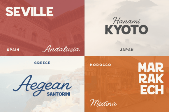 Sunset Journey Duo Font - Image 7