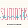 Sunset Summer Duo Font