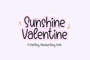 Sunshine Valentine Font