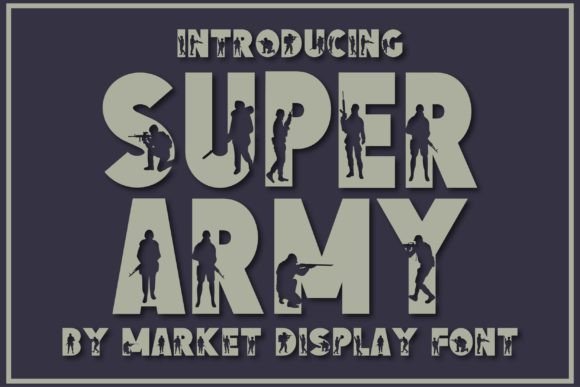 Super Army Font
