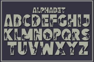 Alternative view of Super Army Font