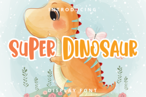 Super Dinosaur Font