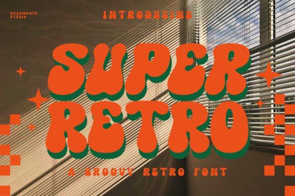 Super Retro Font