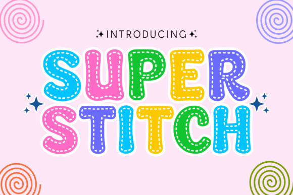 Super Stitch Font