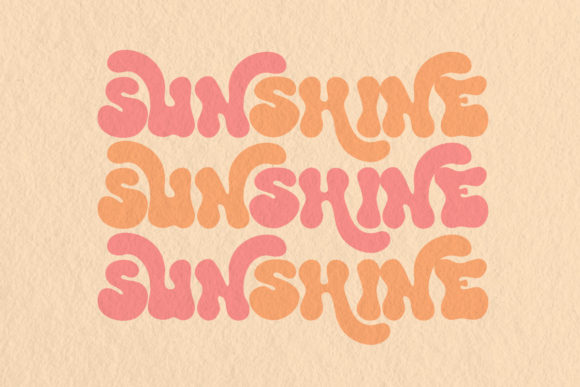 Super Wave Font - Image 2