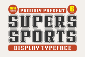 Supers Sports Font