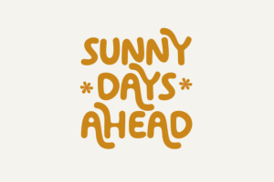 Alternative view of Surfing Beach Font