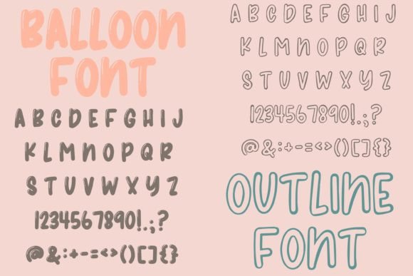 Surprise Party Trio Font - Image 3