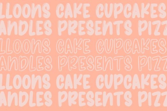 Surprise Party Trio Font - Image 9