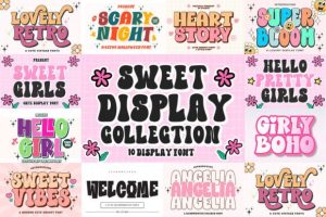 Sweet Display Collection Font