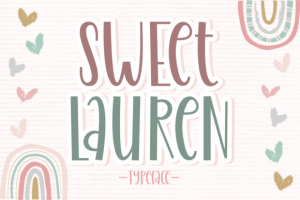 Sweet Lauren Font