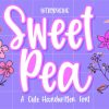 Sweet Pea Font