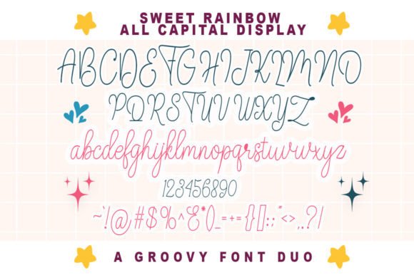 Sweet Rainbow Duo Font - Image 6