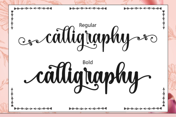Sweeth Calligraphy Font - Image 2