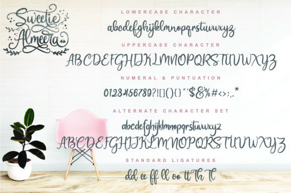 Sweetie Almeera Font - Image 3
