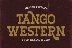 Tango Western Font