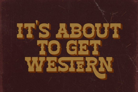 Tango Western Font - Image 2