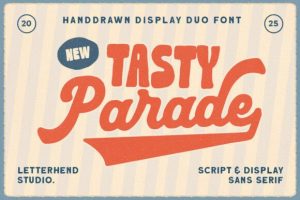 Tasty Parade Duo Font