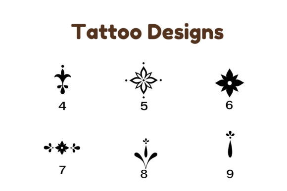 Tattoo Designs Font - Image 7