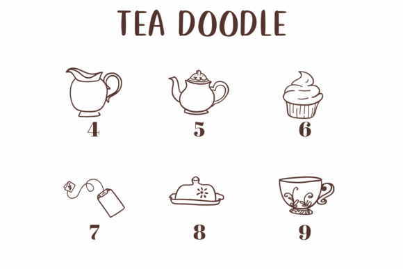 Tea Doodle Font - Image 4