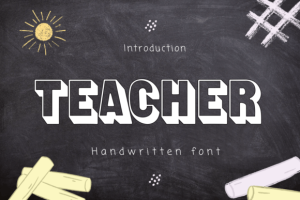Teacher Font
