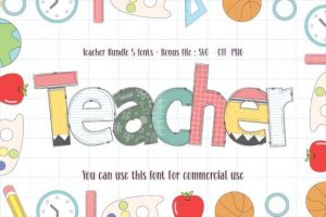 Teacher Font