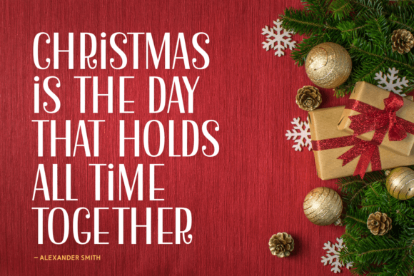 Teenager Christmas Font - Image 2