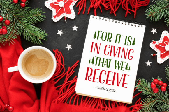 Teenager Christmas Font - Image 6