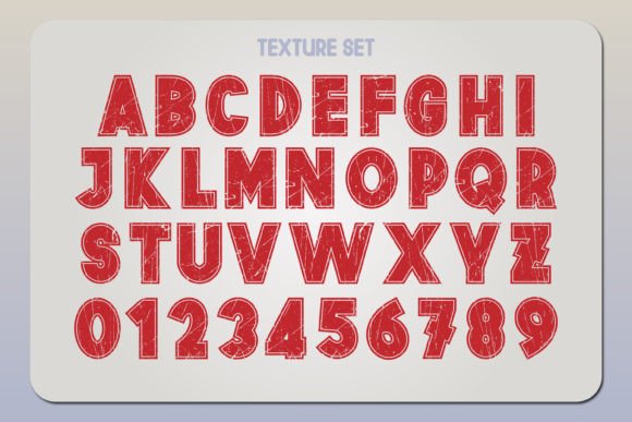 Texture Font - Image 5