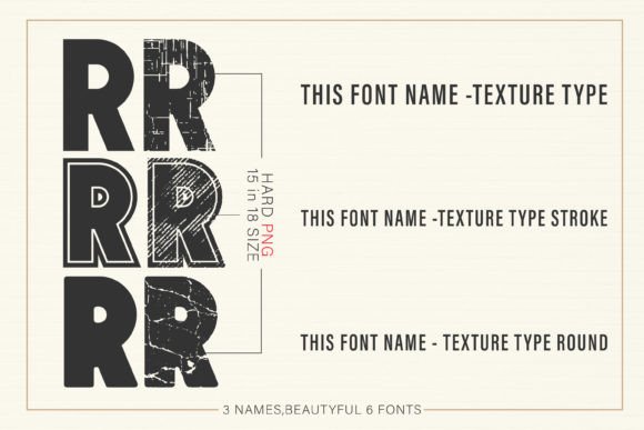 Texture Type Font - Image 2