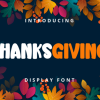 Thanksgiving Font