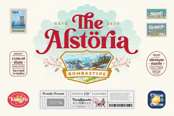 The Alstoria Font