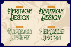 Alternative view of The Barstain Font