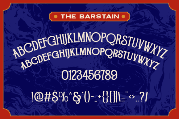 The Barstain Font - Image 4