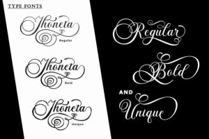 Alternative view of The Briantone Font