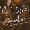 The Classic Signature Font