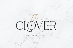 The Clover Font