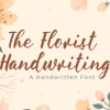 The Florist Handwriting Font