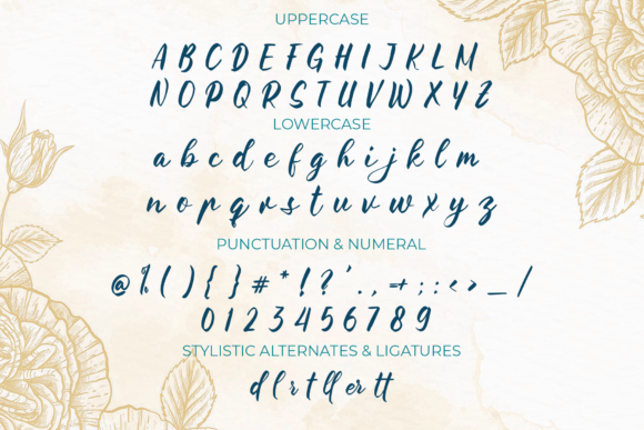The Florist Handwriting Font - Image 8
